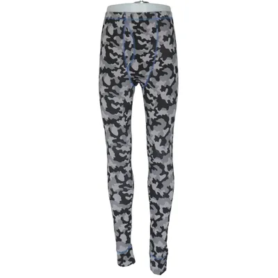 Pantalon thermique (Noir, Gris) de Berga Bambou, Coton, Élasthane
