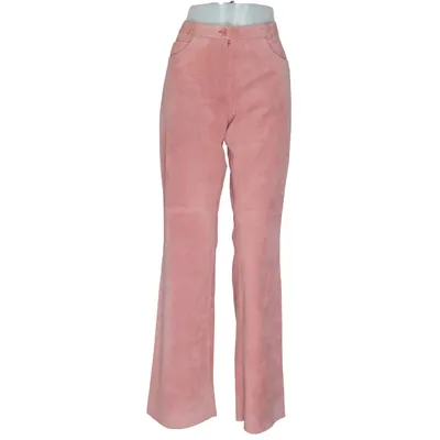Leren broek (Roze) van Cruse Leer, Polyester