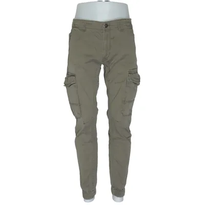 Pantalon cargo (Vert) de Jack & Jones Jeans Intelligence Élasthane, Coton biologique