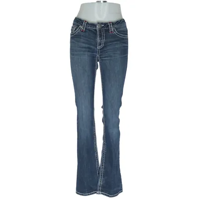 Jeans (Blue) from Arizona Cotton, Elastane