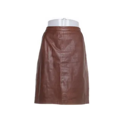 Läderkjol (Brun) från More & More Polyester, Skinn
