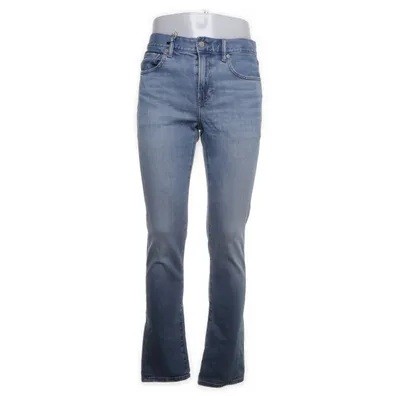 Spijkerbroek (Blauw) van Uniqlo Jeans Katoen, Elastaan