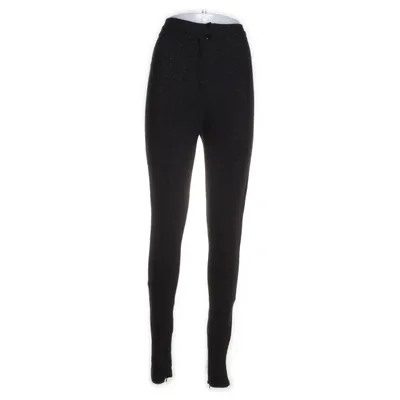 Byxor (Svart) från Vanessa Moe x NA-KD Elastan, Metallfiber, Viskos