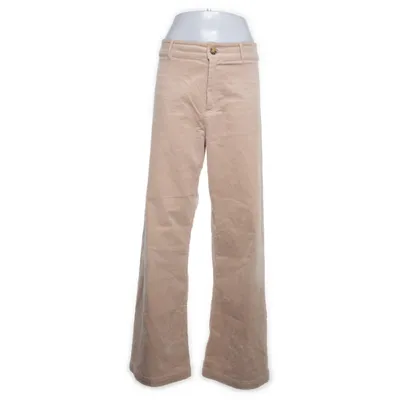 Fløjlsbukser (Beige) fra Envii Økologisk bomuld, Elastan, Polyester