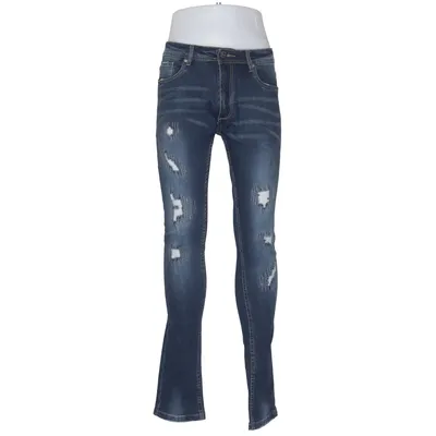 Jeans (Blue) from Alan Rust Cotton, Elastane, Polyester