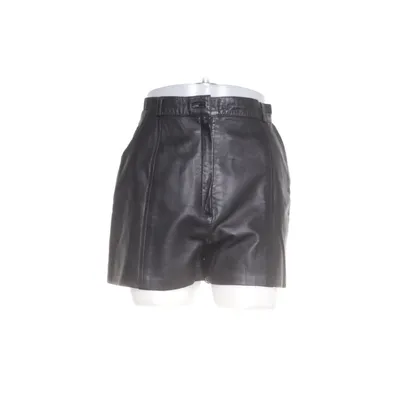 Leren shorts (Zwart) van Iosselyne