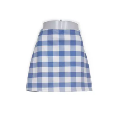 Skort (Blå, Hvid) fra Reserved Elastan, Polyester