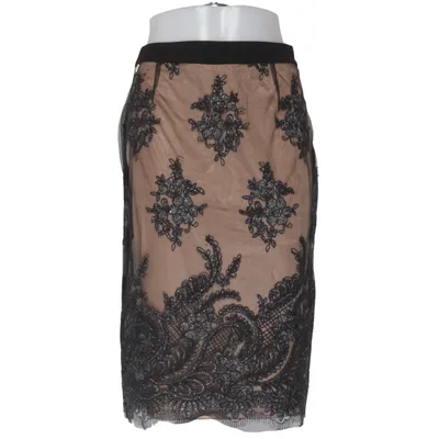Nederdel (Sort, Beige) fra Magenta Elastan, Polyester
