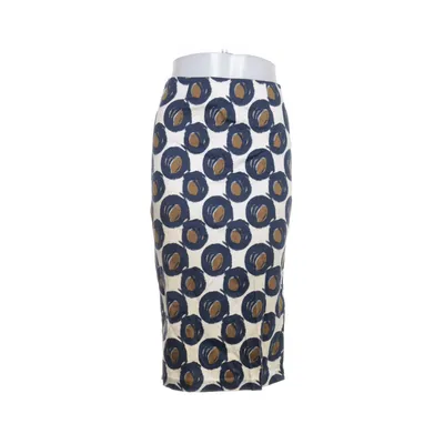Rok (Blauw, Meerkleurig) van Sisley Katoen, Elastaan