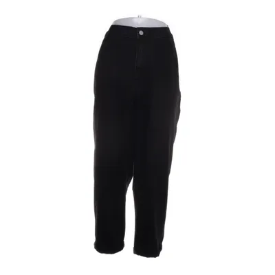 Pants (Black) from Shein Curve Cotton, Polyester, Viscose