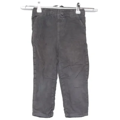 Pantalon en velours (Gris) de Zara Coton, Élasthane