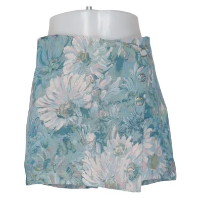 Skort (Blue, Multicolored) from Unika Cotton, Polyester