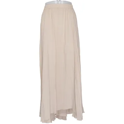 Jupe longue (Beige) de Jucca Acétate, Soie