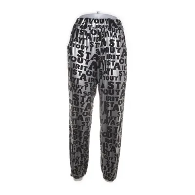 Pants (Silver, Black) from Timiami Polyester