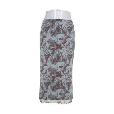 Rok (Turquoise, Meerkleurig) van Urban Outfitters Elastaan, Polyester