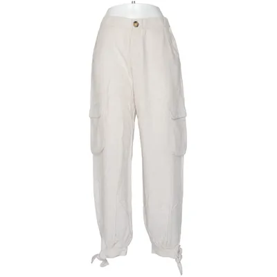 Pants (Beige) from Dilvin Basic Linen, Viscose