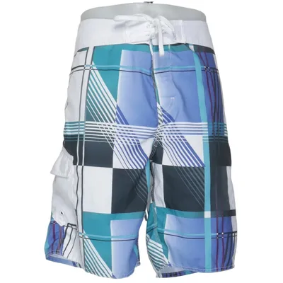 Badshorts (Blå, Vit, Svart) från Warp Polyester