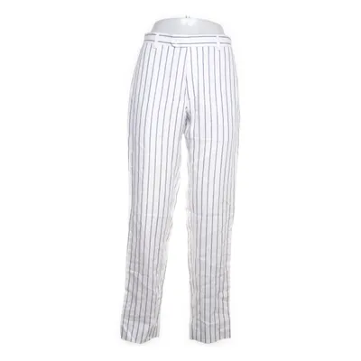 Kostuumbroek (Wit, Blauw) van Octobre Éditions Katoen, Linnen, Polyester