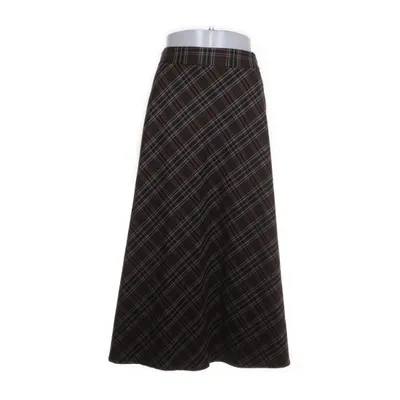 Maxi skirt (Brown, Multicolored) from Koton Polyester, Viscose