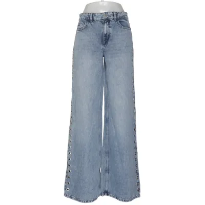 Jeans (Eyelet Wide Leg Jeans Dirty Blue) från Most Wanted Bomull, Lyocell