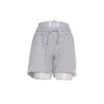 Pajama shorts (Gray, White) from ElleNor Cotton, Polyester, Viscose