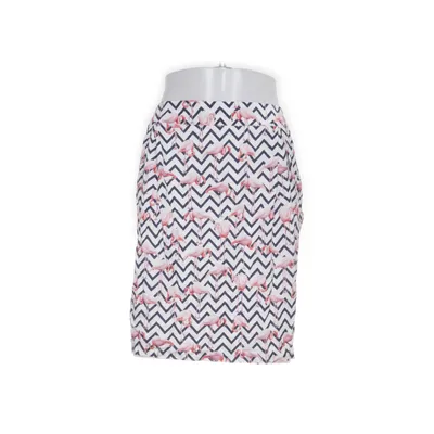 Kjol (Vit, Flerfärgad) från One Two & Luxzuz Polyester, Viskos