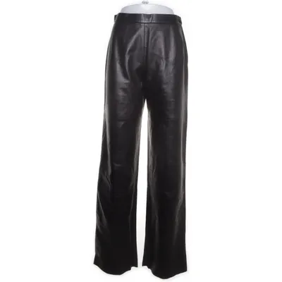 Læderbukser (Sort) fra Made in italy Viscose, Cupro, Læder