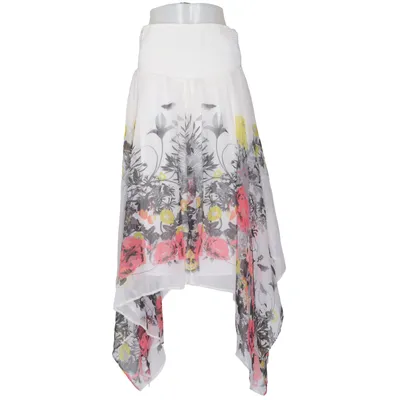 Jupe (Blanc, Multicolore) de Tutti Frutti Polyester