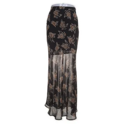 Maxi skirt (Black, Beige, Multicolored) from XXI