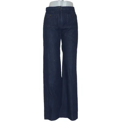 Jeans (Blue) from Sézane Cotton, Polyester