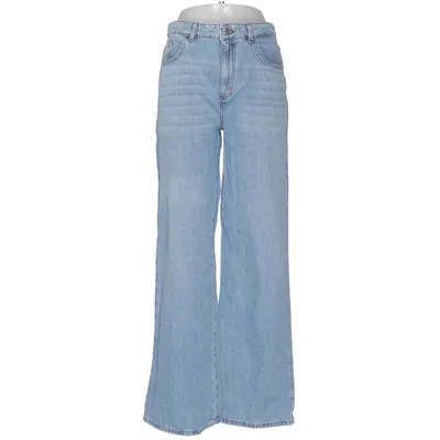 Jeans (Blå) fra Claudie Pierlot Bomuld, Læder, Polyester