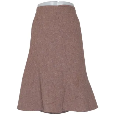 Kjol (Brun, Flerfärgad) från H&M Akryl, Bomull, Polyester, Ull