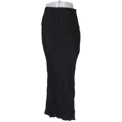 Maxi skirt (Black) from Stradivarius Viscose