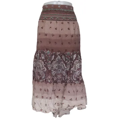 Maxirock (Braun, Beige) von Tutti Frutti Baumwolle