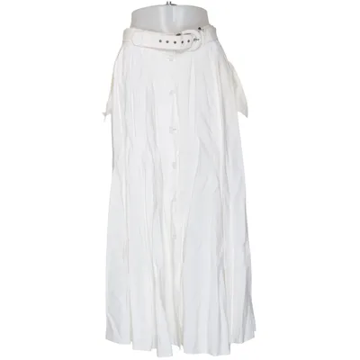 Skirt (White) from ZAND Amsterdam Polyester, Viscose