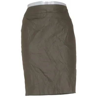 Skirt (Green) from Strenesse Gabriele Strehle Cotton, Elastane, Polyamide