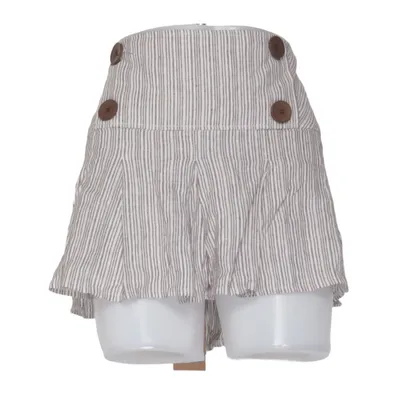 Kjol (Beige, Brun) från Dunnes Stores Linne, Metallfiber, Viskos