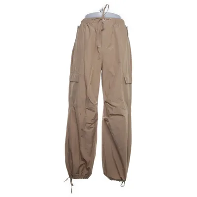 Cargobukser (Beige) fra Bershka Polyester, Bomuld