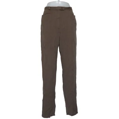 Suit pants (Brown) from Talbots Polyester, Wool