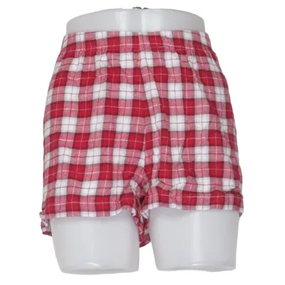 Pajama shorts (Red, White) from Love To Sleep Cotton