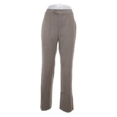 Pants (Beige, Multicolored) from Oui Set Elastane, Polyester, Wool