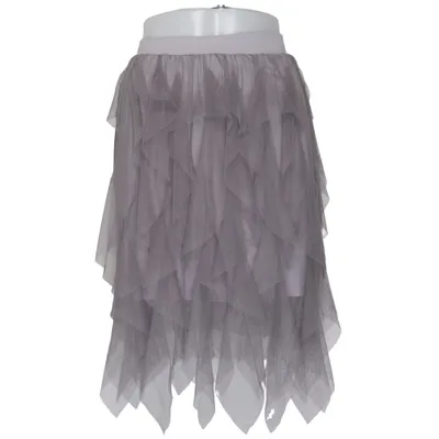 Tüllrock (Grau) Elasthan, Polyester
