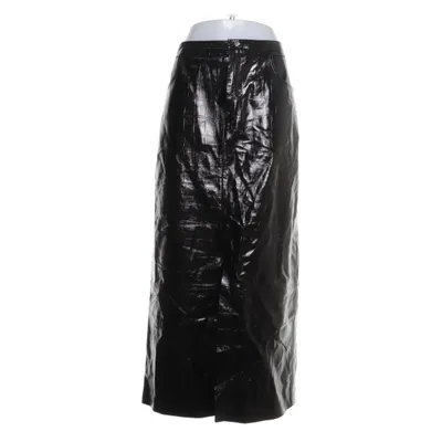 Läderkjol (Svart) från Gestuz Polyester, Skinn