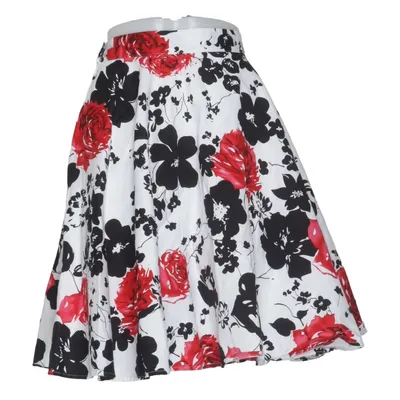 Skirt (White, Red, Black) from Blackbutterfly Cotton, Elastane, Polyester