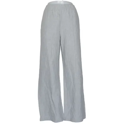 Palazzo broek (Grijs) van H&M Katoen, Linnen, Polyester, Viscose