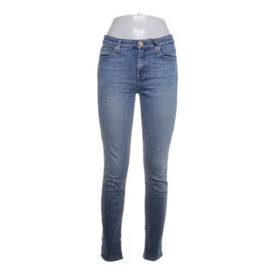 Spijkerbroek (Blauw) van 7 for All Mankind Katoen, Elastaan