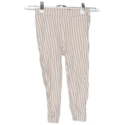Pantalon (Beige, Noir) de Phil & Phae Coton biologique