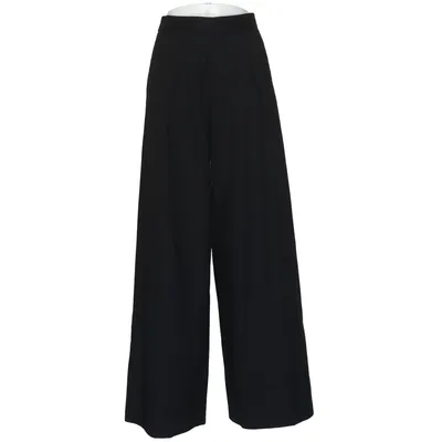 Palazzo broek (Zwart) van Carin Wester Elastaan, Polyester, Viscose