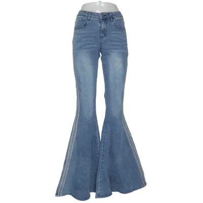 Jean (Bleu) de Delias Coton, Élasthane, Polyester, Viscose