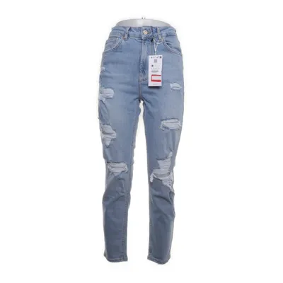 Jeans (Blå) från Bershka Denim Bomull, Elastan